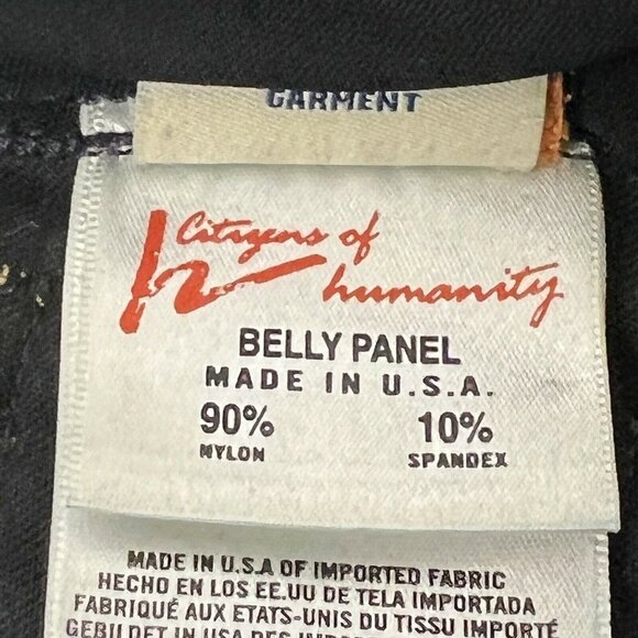Citizens of Humanity Womens Maternity Size 27 Belly Panel Jeans - Picture 7 of 7